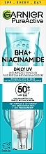 Lightweight Day Face Fluid - Garnier Pure Active BHA+ Niacynamid Daily UV Anti-Imperfection Fluid — photo N1