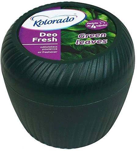 Green Leaves Gel Air Freshener - Kolorado Deo Fresh — photo N1