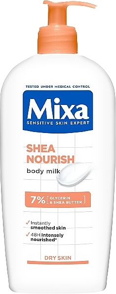 Nourishing Body Milk - Mixa Shea Nourish Body Milk — photo N1