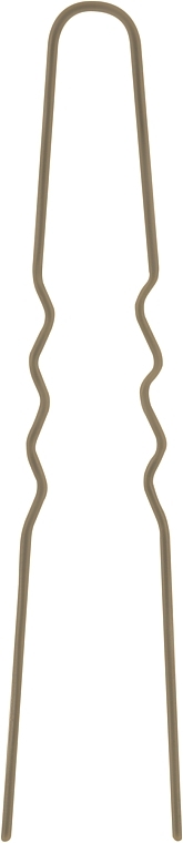 Wavy Hairpins 50mm, brown - Tico Professional — photo N2