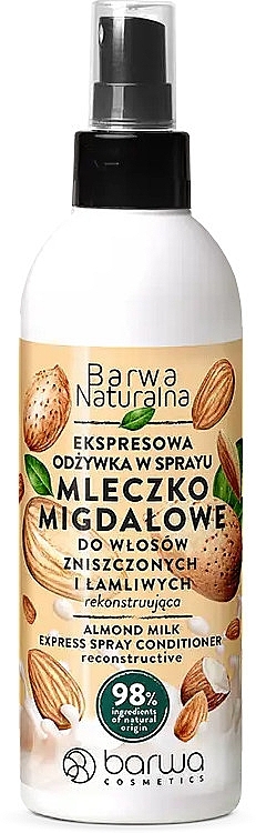 Almond Milk Conditioner - Barwa Natural Almond Milk Express Conditioner — photo N1