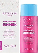 Sunscreen Face Milk SPF50+ - Reyena16 Daily UV Defense Sun Milk SPF 50+ / PA++++ — photo N2