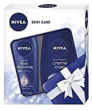 Fragrances, Perfumes, Cosmetics Set - NIVEA Nourishing Body Set (b/milk/250ml + sh/gel/250ml)