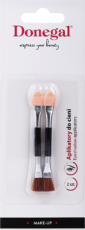 Eyeshadow Brush, 2 pcs - Donegal Eyeshadow Brush — photo N1