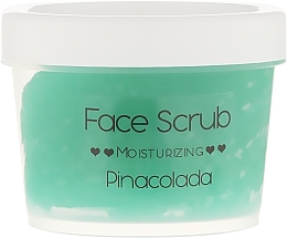 Face & Lip Moisturizing Scrub - Nacomi Moisturizing Face&Lip Scrub Pinacolada — photo N4