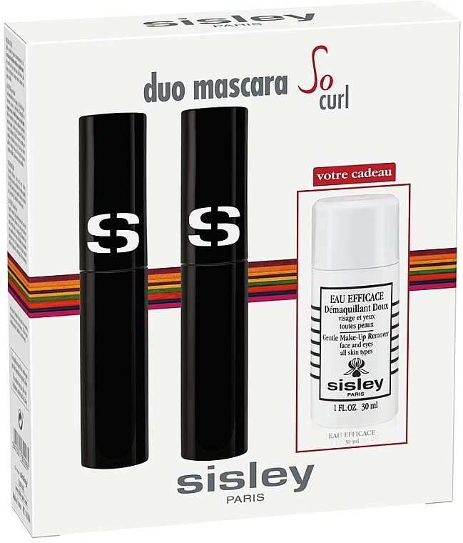 Set - Sisley Duo Mascara So Curl Set (mascara/2x10ml + remover/30ml) — photo N2