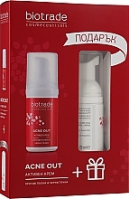 Fragrances, Perfumes, Cosmetics Set for Oily & Problem Skin - Biotrade Acne Out (cr/30ml + f/foam/20ml)