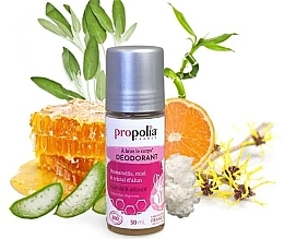 Roll-On Deodorant - Propolia Hamamelis Honey & Alum Crystal Roll-On Deodorant — photo N2