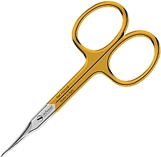 Fragrances, Perfumes, Cosmetics Straight Cuticle Scissors, in gold - Lila Rossa Vogue GF701B