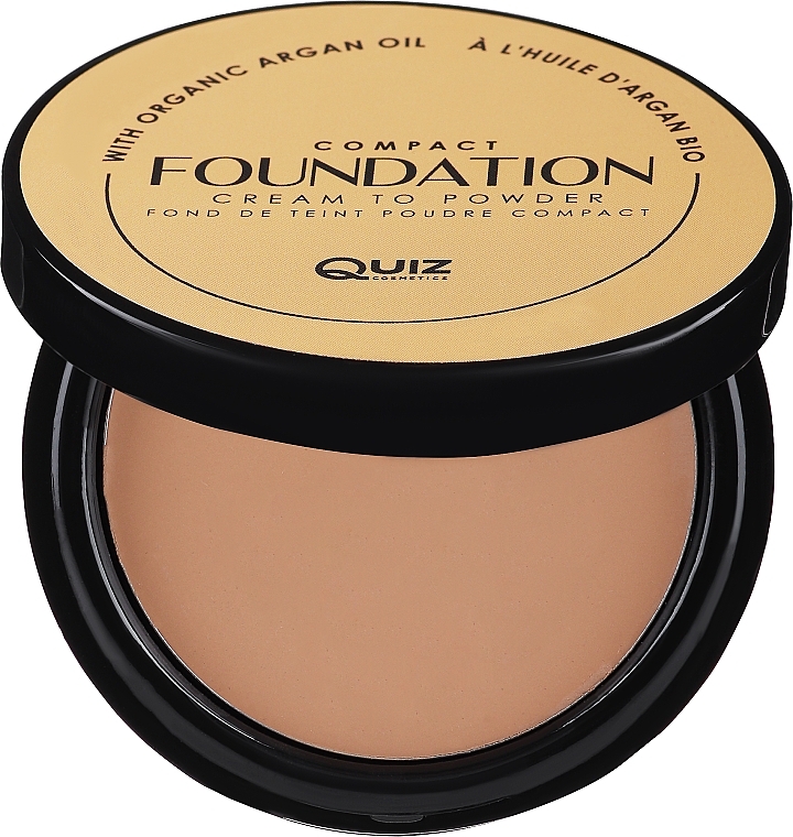 Compact Cream Powder - Quiz Cosmetics Compact Foundation Cream To Powder — photo N1