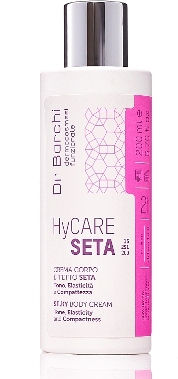 Silky Body Cream - Dr. Barchi HyCare Seta Silky Body Cream — photo N2