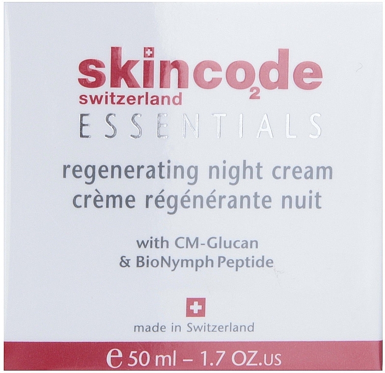 Replenishing Night Cream - Skincode Essentials Regenerating Night Cream — photo N1