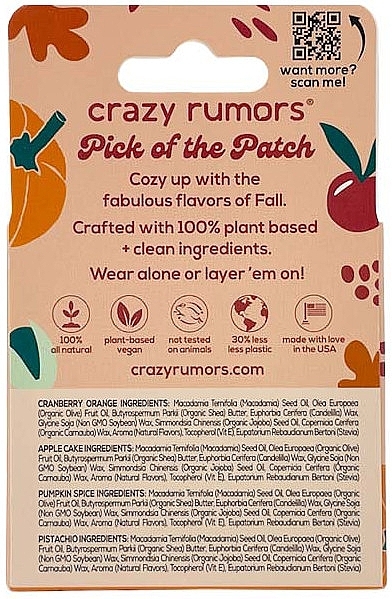 Lip Balm Set - Crazy Rumors Harvest Mix — photo N3