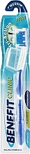 Fragrances, Perfumes, Cosmetics Triple Action Toothbrush, blue - Mil Mil Benefit