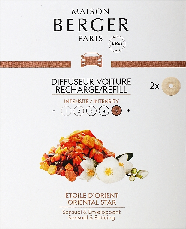 Maison Berger Oriental Star - Set (cer/tabl/2pcs)  — photo N1