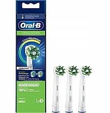 Fragrances, Perfumes, Cosmetics Electric Toothbrush Head, 3 pcs - Oral-B Cross Action CleanMaximiser Brush Heads