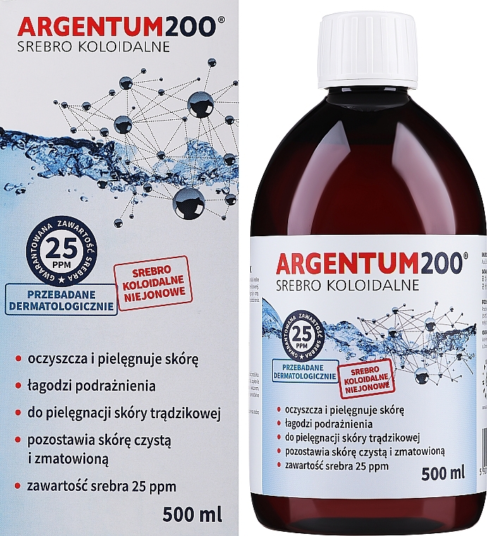 Colloidal Silver Face Tonic - Aura Herbals Argentum200 Toner — photo N2