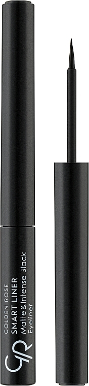 Liquid Eyeliner - Golden Rose Smart Liner Matte & Intense Black Eyeliner — photo N3