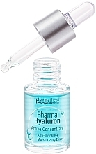 Active Hyaluron + Hydration Face Serum - Pharma Hyaluron Pharmatheiss Cosmetics Active Concentrate Anti-wrinkle + Moisturizing Elixir — photo N4