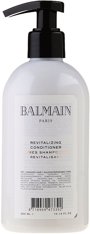 Set - Balmain Paris Silver Revitalizing Care Set (Mask/200 ml + H/Couture/300 ml + Shampoo/300 ml + Brush) — photo N3