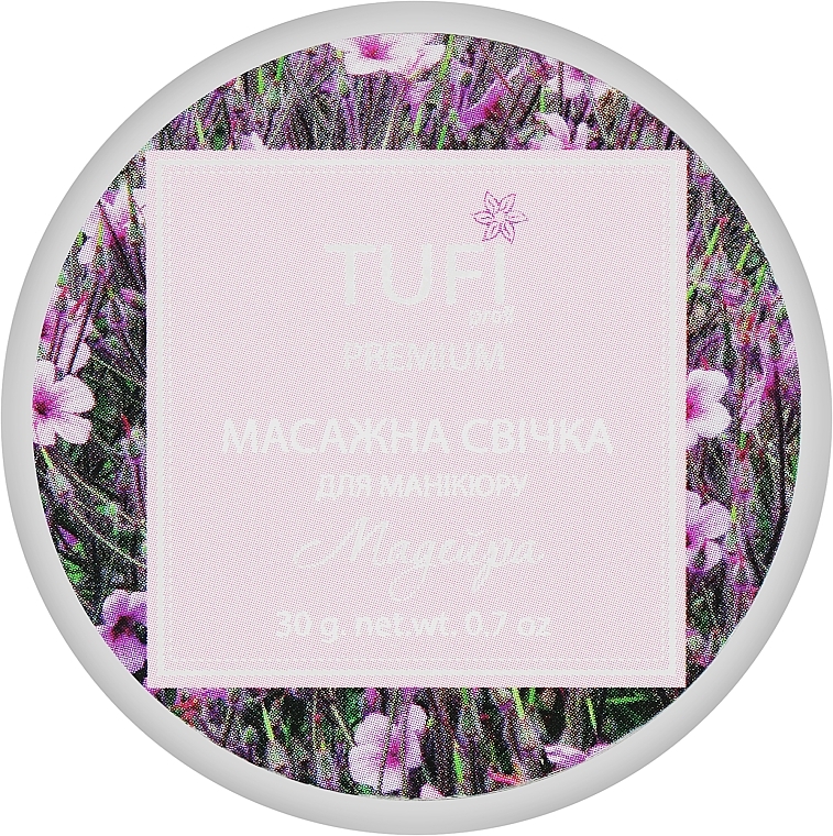 Madeira Manicure Massage Candle - Tufi Profi Premium — photo N1