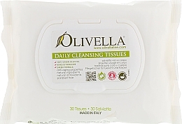 Face & Body Cleansing Wipes 2in1 - Olivella Daily Facial Cleansing Tissues — photo N1