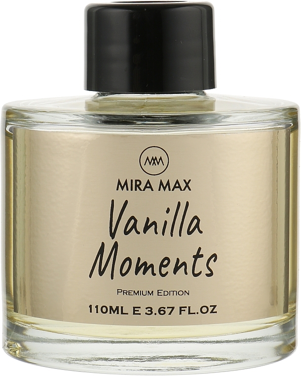 Reed Diffuser + tester - Mira Max Vanilla Moments Fragrance Diffuser With Reeds Premium Edition — photo N4