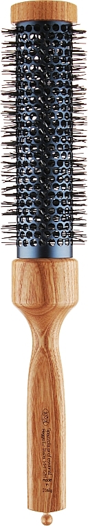 Thermal Brush with Ash Handle, heat-resistant nylon, d47mm - 3ME Maestri Triangolo Thermal Alta Densita — photo N1