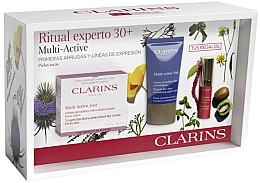 Fragrances, Perfumes, Cosmetics Set - Clarins Multi-Active Set (day/cream/50ml + night/cream/15ml+lip/oil/2.8ml)