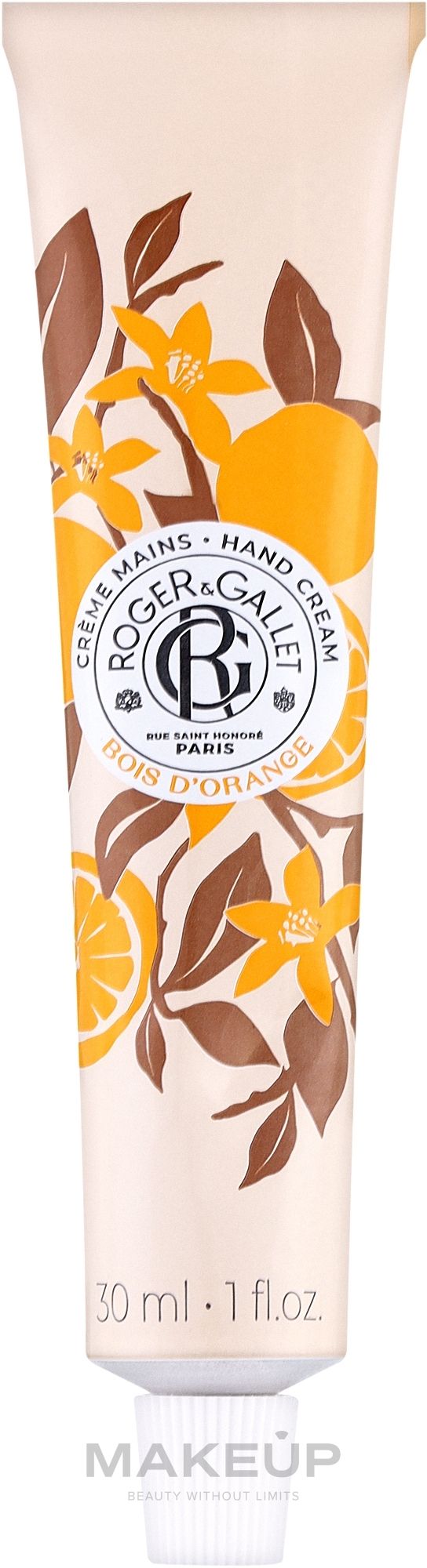 Roger&Gallet Bois D'Orange - Hand Cream — photo 30 ml