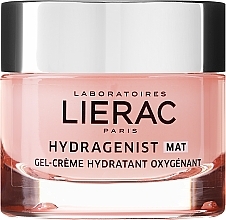 Mattifying Cream-Gel for Normal & Combination Skin - Lierac Hydragenist Moisturizing Cream-Gel Oxygenating Replumping — photo N1