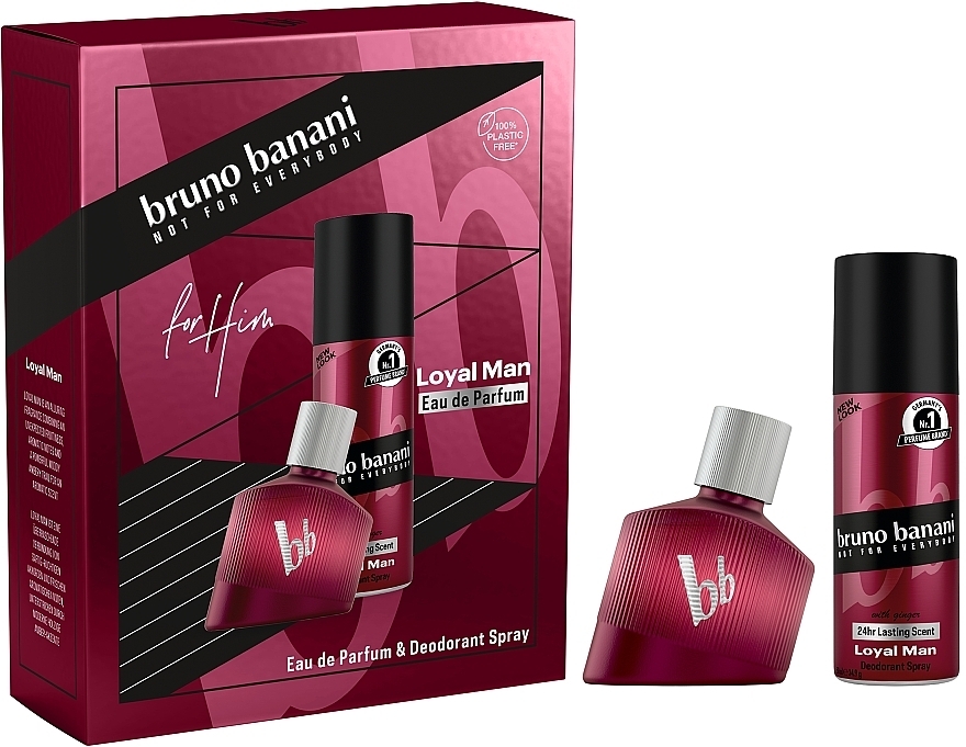 Bruno Banani Loyal Man - Set (edp/30ml + deo/50ml) — photo N1