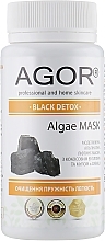 Alginate Mask "Black Detox" - Agor Algae Mask — photo N1