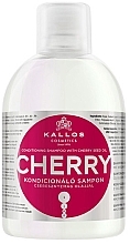 Fragrances, Perfumes, Cosmetics Cherry Seed Oil Shampoo-Conditioner for Dry & Damaged Hair - Kallos Cosmetics Conditioning Cherry Shampoo