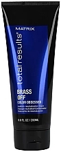 Fragrances, Perfumes, Cosmetics Mask for Bleached Hair - Matrix Total Results Color Obsessed Brass Off