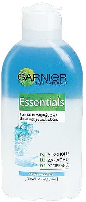 2-in-1 Essentials Makeup Remover for Sensitive Skin - Garnier Skin Naturals — photo N1