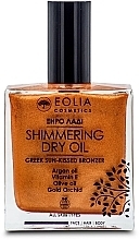 Fragrances, Perfumes, Cosmetics Dry Face, Body & Hair Oil - Eolia Shimmering Dry Oil