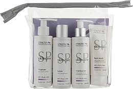 Dry & Mature Skin Set - Strictly Professional SP Skincare (cleanser/150ml + toner/150ml + moisturiser/150ml + mask/100ml) — photo N2