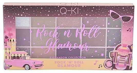 Eyeshadow Palette - Q-KI Sunkissed Rock'n'Roll Glamour — photo N5