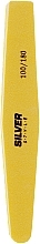 Nail Buffer, 100/180, SNF-051/3, yellow - Silver Style — photo N2