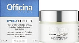 Intensive Moisturizing Face Cream - Helia-D Officina Hydra Concept Rich Moisturising Cream — photo N6