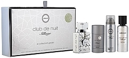 Fragrances, Perfumes, Cosmetics Armaf Club De Nuit Sillage - Set (edp/30ml+deo/stick/75g+b/spray/50ml+h/mist/55ml)