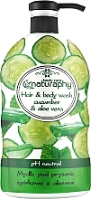 Shampoo-Shower Gel "Cucumber & Aloe Vera" - Naturaphy — photo N1