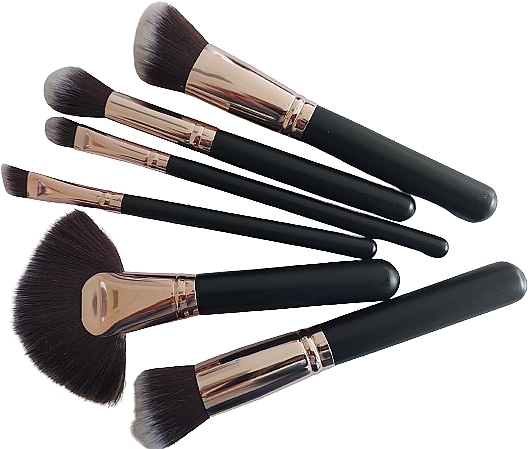 Makeup Brush Set, 6 pcs. - HiSkin — photo N1