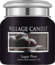 Fragrances, Perfumes, Cosmetics Scented Candle - Village Candle Dome Sugar Plum