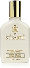 Fragrances, Perfumes, Cosmetics Shower Cream-Peeling with Papaya Extract - Ligne St Barth Papaya Peeling Shower Cream