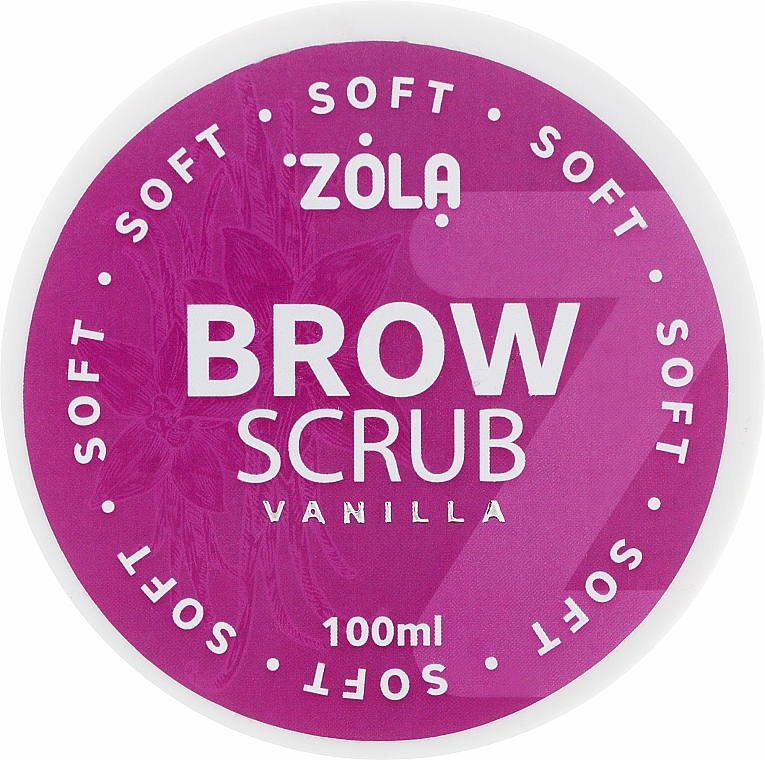 Vanilla Brow Scrub - Zola Brow Scrub Vanilla — photo N1