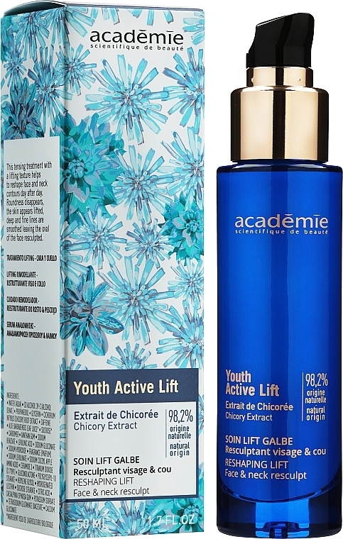 Lifting Face & Neck Cream - Academie Youth Active Lift Reshaping Face & Neck Resculpt — photo N2