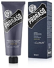 Fragrances, Perfumes, Cosmetics Men Shaving Cream - Proraso Azur Lime Shaving Cream