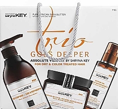 Fragrances, Perfumes, Cosmetics Set - Saryna Key Trio Color Lasting (sh/500ml + mask/500ml + oil/105ml)